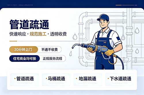 招远管道疏通