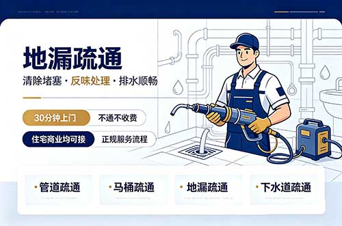 招远地漏疏通