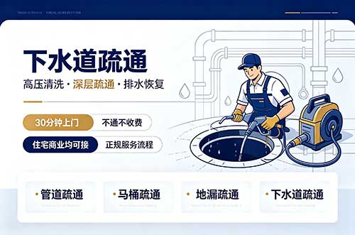 招远下水道疏通