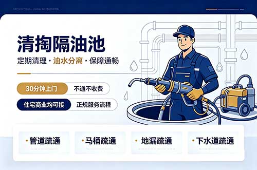 招远清掏隔油池